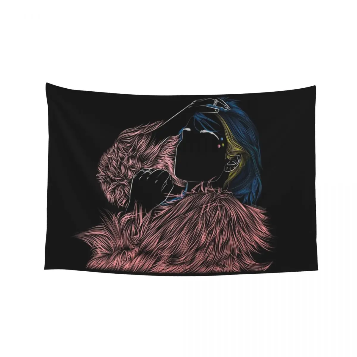 

BDLNDS Tapestry Aesthetic Decoration Home Supplies Korean Room Decor Tapestry