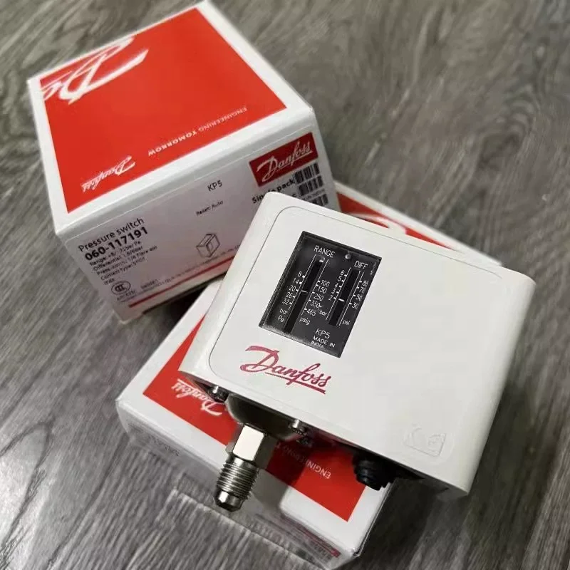 2025 رائجة البيع وحدة تحكم الضغط التفاضلي (KP1 KP2 KP3 KP5 KP15) وسائط التبريد المتوافقة مع HVAC