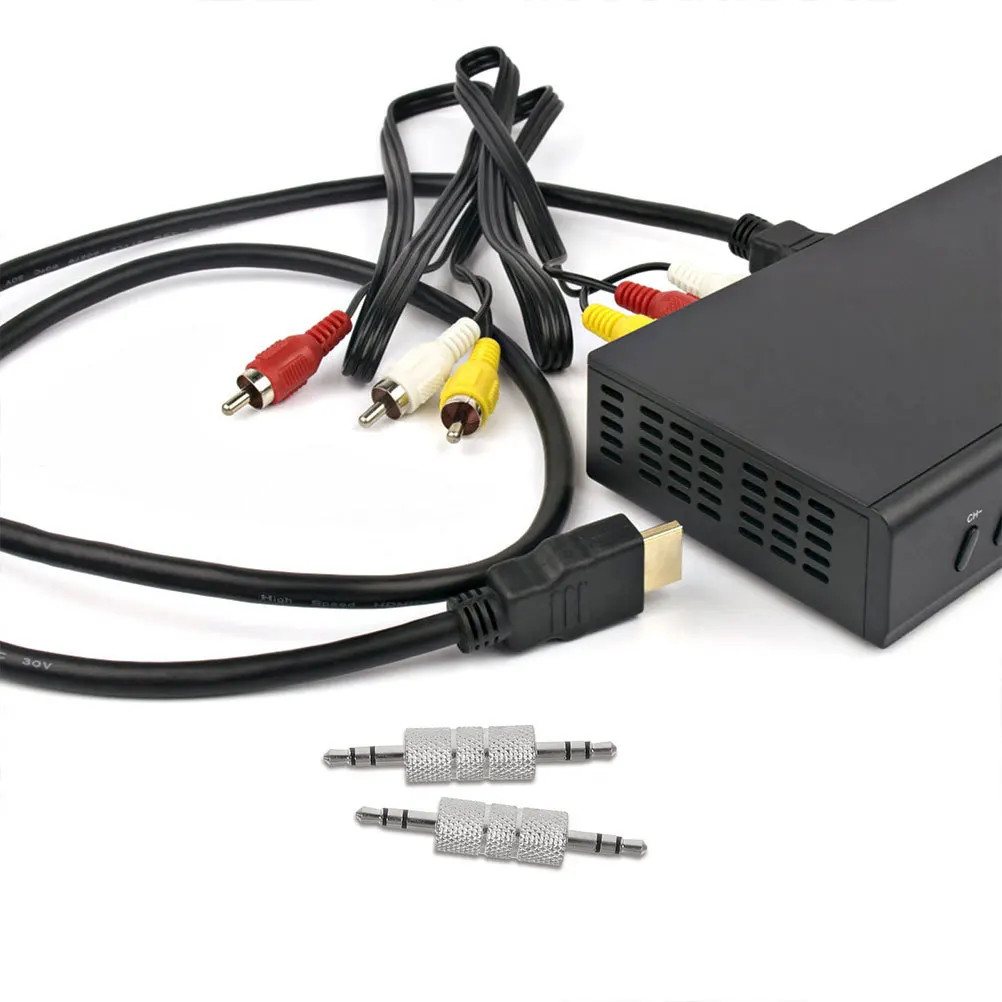 

6Pcs 3.5mm Male to Male Audio Jack Coupler Stereo Adapter High Fidelity Minimal Distortion Use for Audio