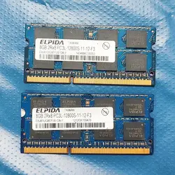 ELPIDA RAMS DDR3 8GB 1600MHz 1,35 v Laptop speicher ddr3 8GB 2RX8 PC3L-12800S-11 Notebook memoria 204pin