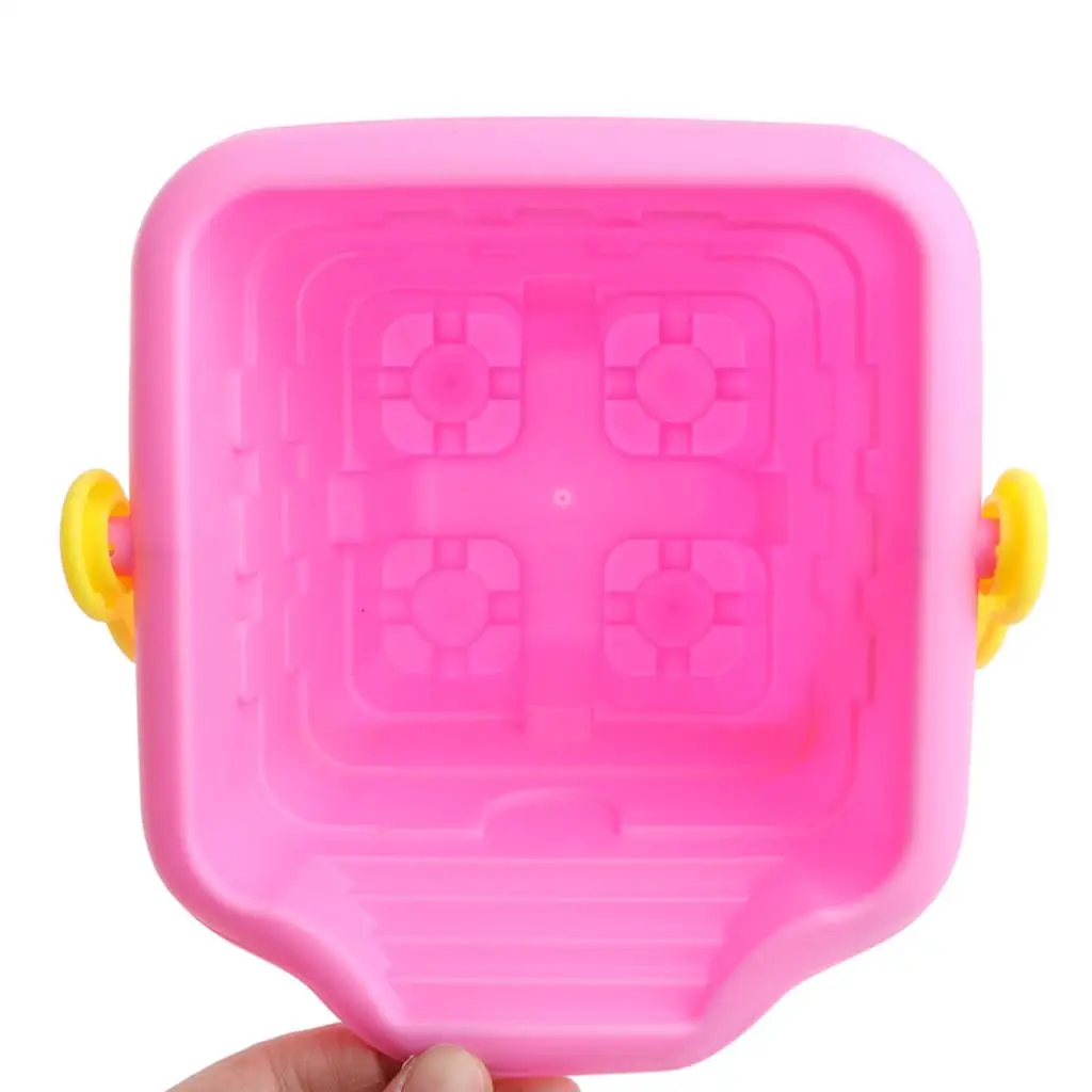 Children’s Beach Toy Set 14 Piece Kids Sand Toys with Bucket Molds Shovel for Outdoor Sandbox