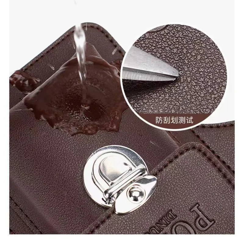 Convenient Mobile Phone Bag Cigarette Bag Wear-resistant Men Belt Hanging Key Waist Bag Construction Site Cigarette Card Holder