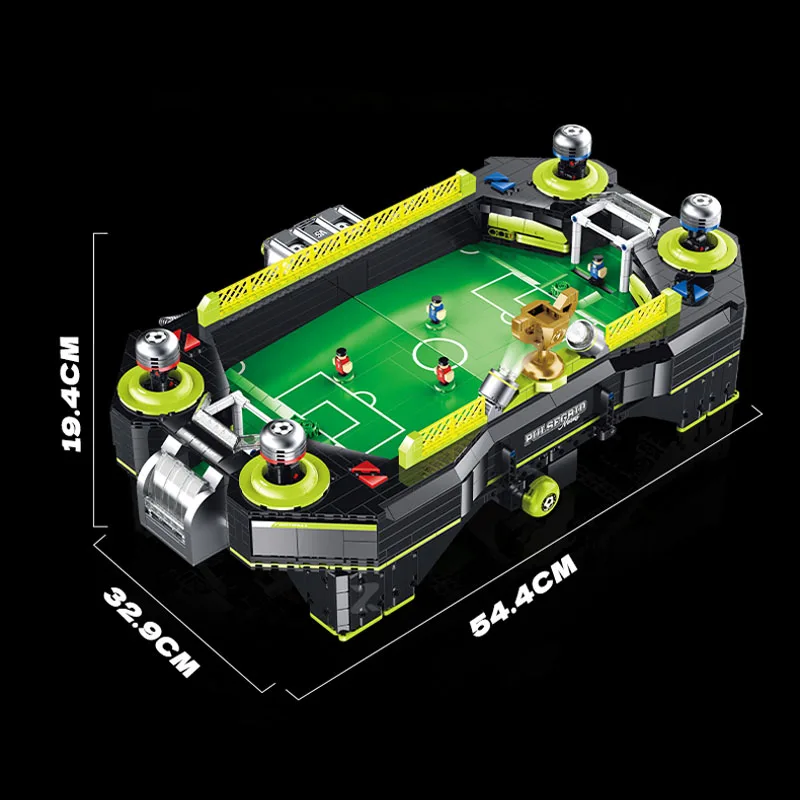 متوفر XZ0010 MOC وحدة تحكم ألعاب كرة القدم التقنية اللبنات الطوب تجميع نموذج لتقوم بها بنفسك لعب للبنين هدية الكريسماس مجموعة #6