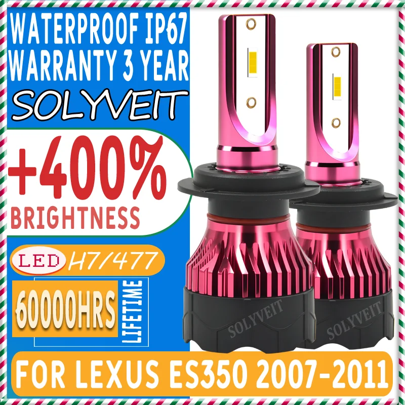 

waterproof IP67 Quick Installation All-Weather Protection Headlight Low Beam Lights For Lexus ES350 2007 2008 2009 2010 2011
