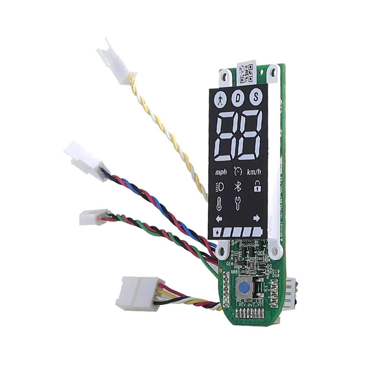 [AC18 Digital]/Electric Scooter Dashboard Circuit Board Assembly Parts for Mi4 GO Electric Scooter LED Display Screen Instrument