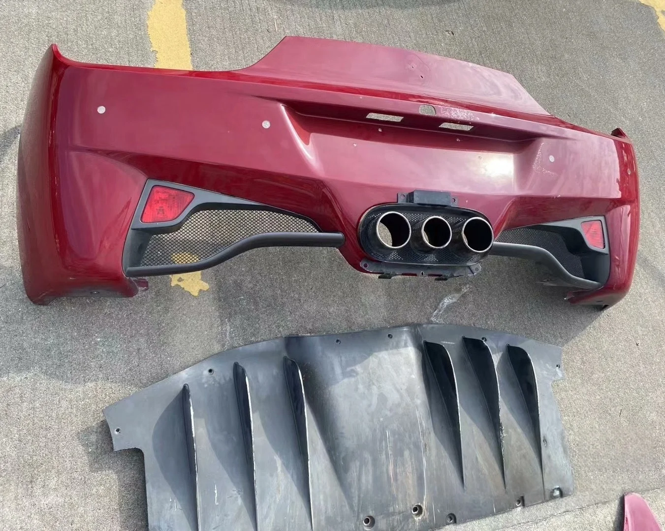 For Ferrari 458 Engine Hood Spoiler Rear Bumper Front Bumper Assembly Ferrari 458 Original Body Kit