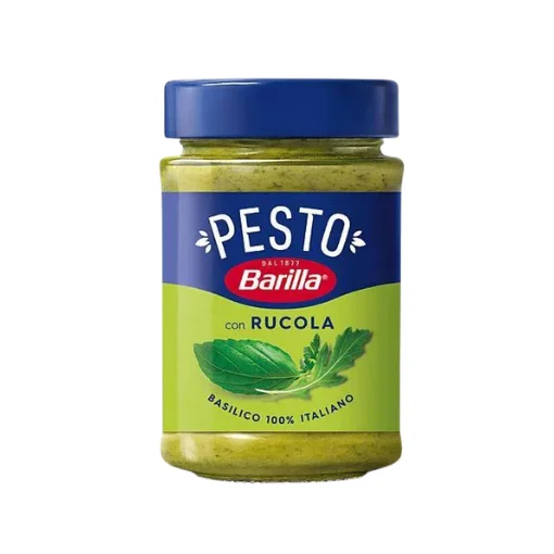 Italienisches Pesto-Basilikum und Rucola-Barilla