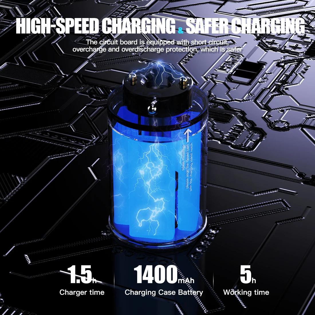 Mast Racer Rotating Coreless Motor Wireless Tattoo Machine Stroke 4.0mm