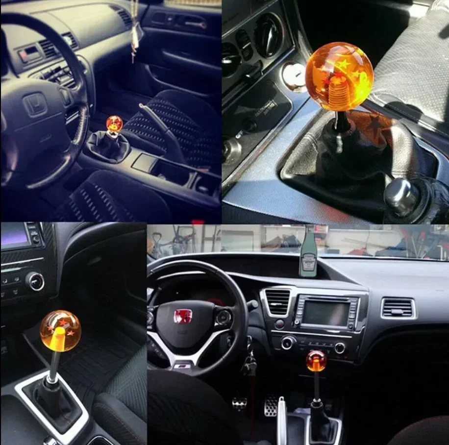 Universal Car Modified Dragon Wish Ball Speed Gear Shift Knob Stick Car Manual Transmission Handle Car Accessories refit tools