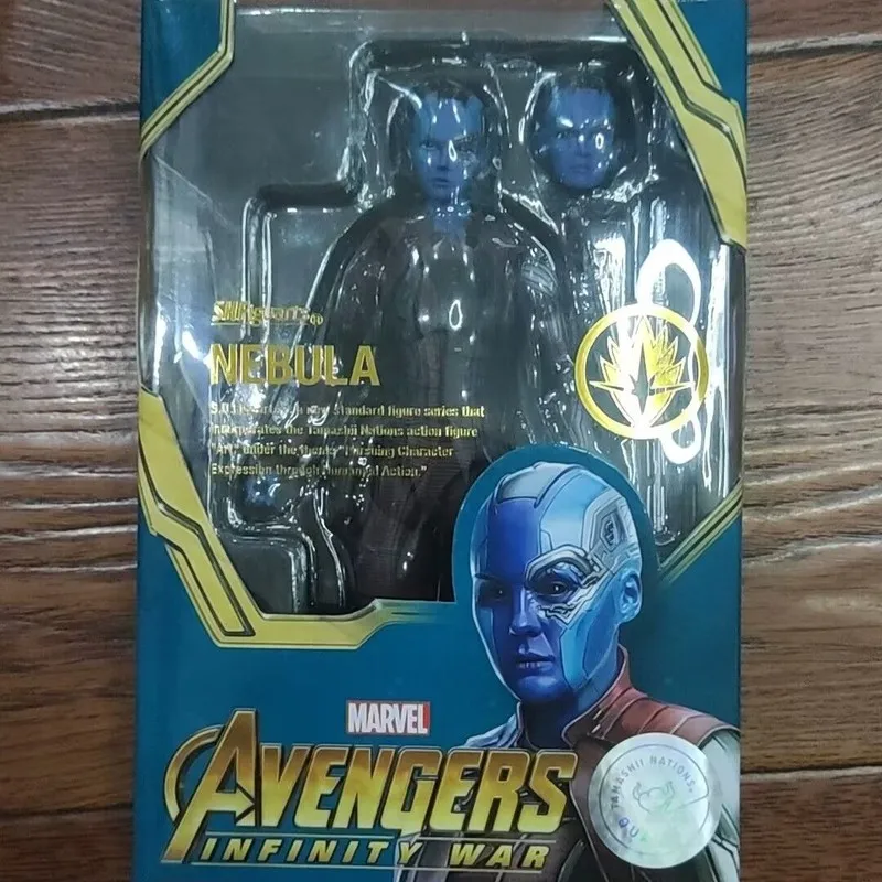 Bandai Original The Avengers Marvel Nebula Action Figure SH Figuarts Anime Figurine Guardians Of The Galaxy Toys Christmas Gifts