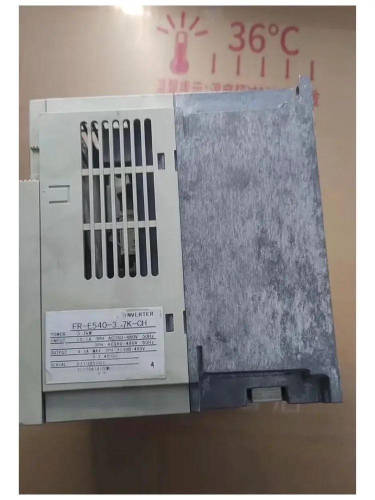 Second-hand  FR-E540-3.7K-CHT    inverter    test  OK     Fast Shipping