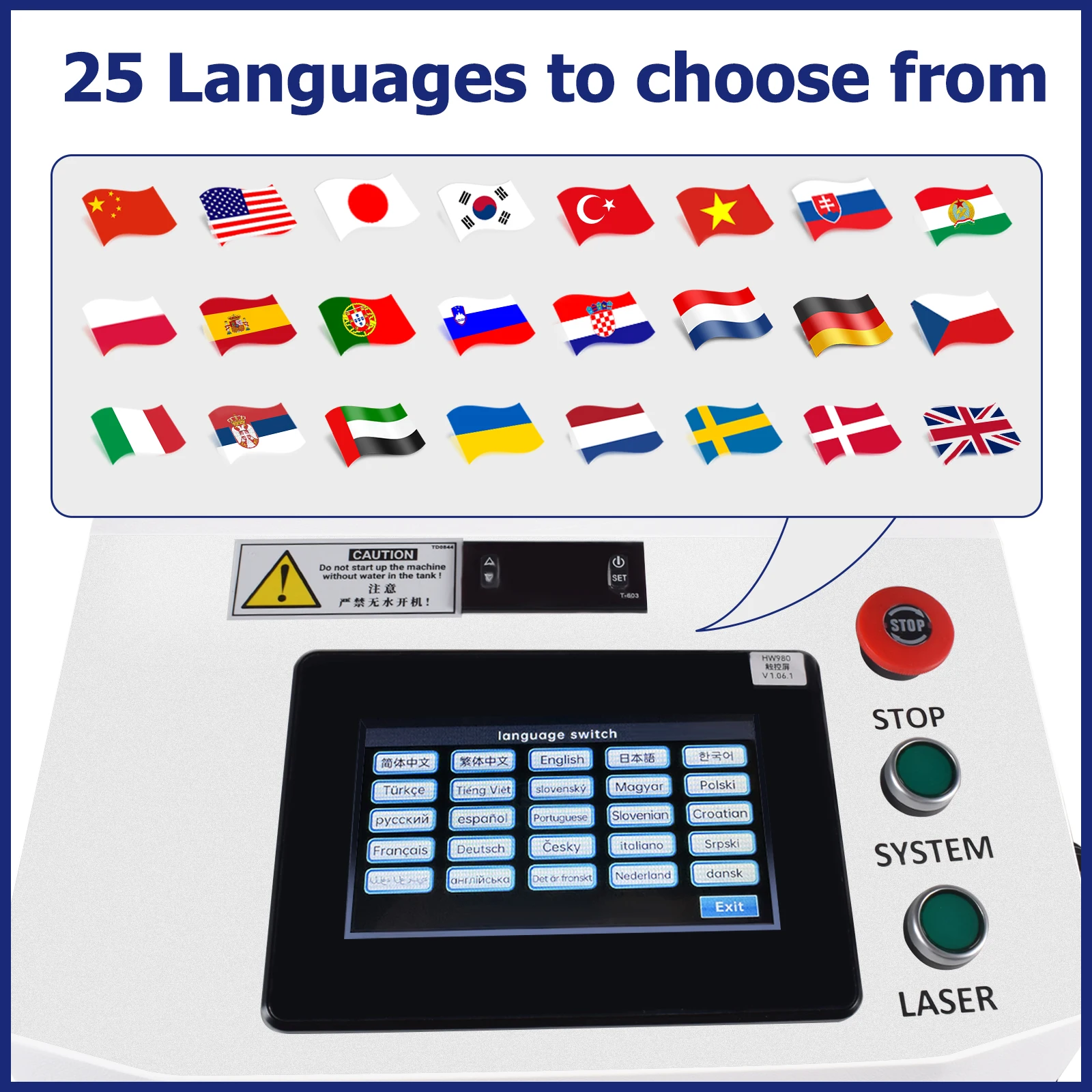 2000 واط 4 في 1 الليزر لحام تنظيف قطع آلة لحام لجميع المعادن 3000 واط 1500 واط يده الألياف الليزر لحام الاتحاد الأوروبي الولايات المتحدة الأسهم #5