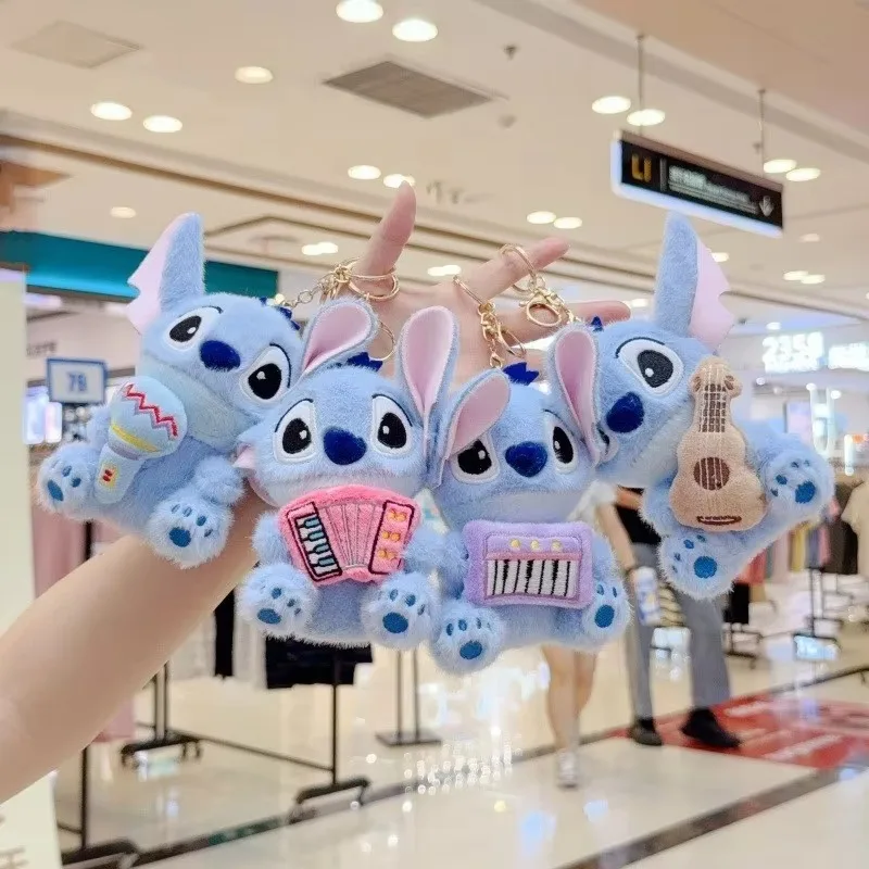 Kawaii Plush Bag Charm Soccer Basketball Guitar Keyring Mini Stuffed Pendant Toy Cute Backpack Accessories Kids Men Gift