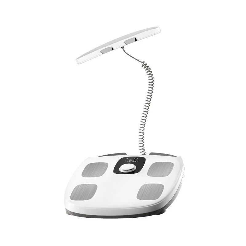 مقياس تكوين الجسم H30 مقياس ذكي مع مؤشر كتلة الجسم، الدهون في الجسم، مقياس كتلة العضلات مع التطبيق، قياس الدهون في الجسم