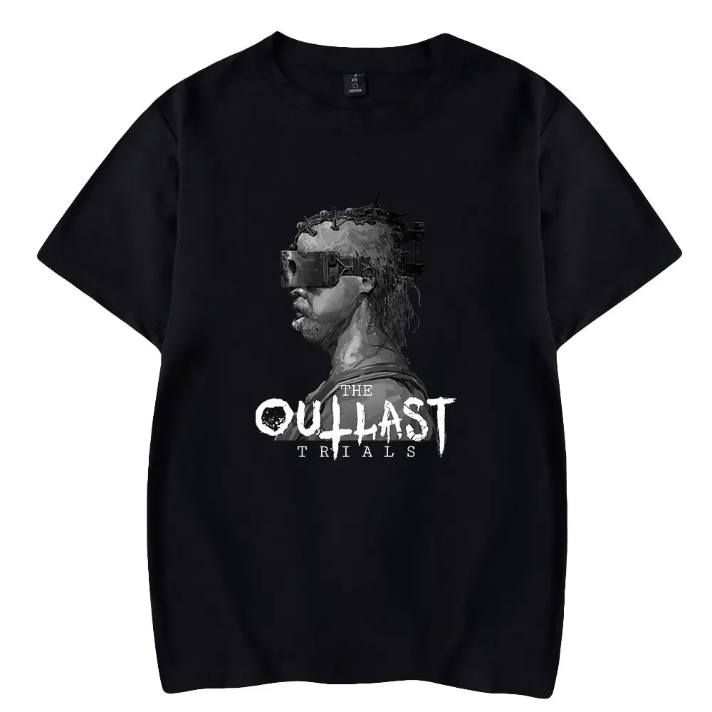 Men's T-shirt Fashion The Outlast Trials Funny Tshirt Men Summer Casual Male T Shirt Hipster Hip-hop Tee Shirt Homme Streetwear