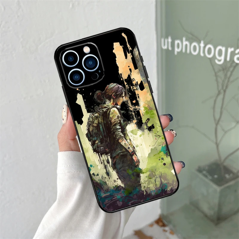 The Last of Us 2 Joel لهاتف iPhone 16 15 14 13 12 11 Pro Max X XS Max XR Plus ملحقات حافظة الهاتف