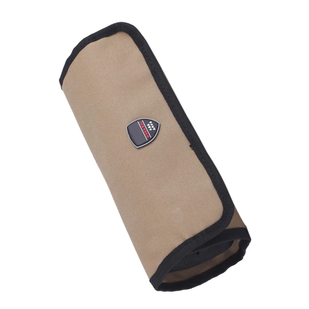 600D Oxford Tool Roll Up Bag Portable Easy Roll-Up Closure Roll Up Tool Bag Heavy Duty Waterproof Hardware Tools Storage Bag