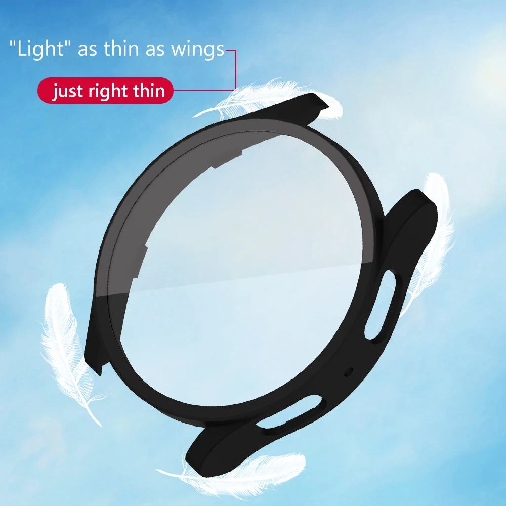 Horloge Case Voor Samsung Galaxy Watch5 40Mm 44Mm Pc Matte Cover Rondom Beschermende Bumper Shell Voor samsung Galaxy Watch5 Case