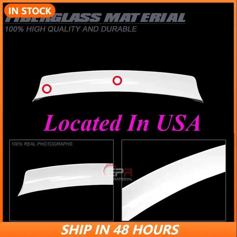 For Subaru VBH WRX Rear Trunk Duckbill Spoiler Wing Lip Bodykits FRP Unpainted