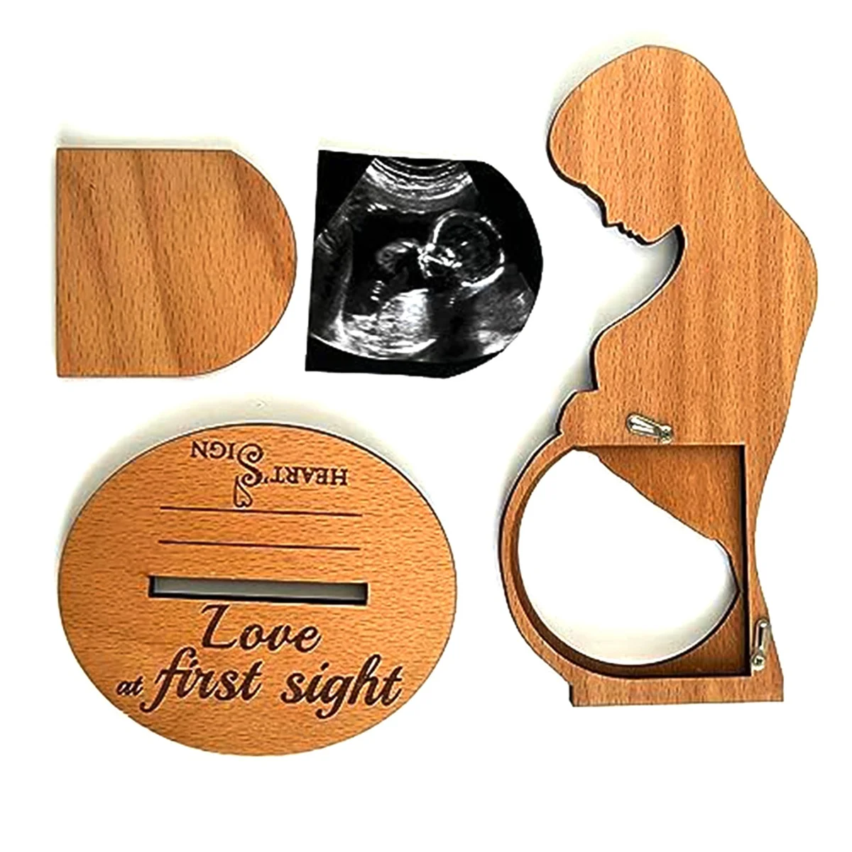 Pregnant Woman Sonogram Picture Frame First Time Mom'S Gift Ultrasound Frame Mom to Be Gifts for 1St Time Mom