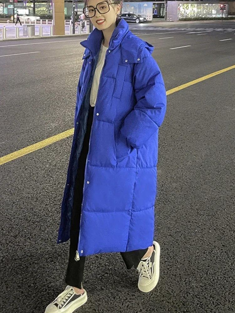 Winter Clothes Women 2022 Fashion Coats Jacket Parkas Thicken Warm Female Snow Outwear Casual Loose Down Padded Cotton Coat