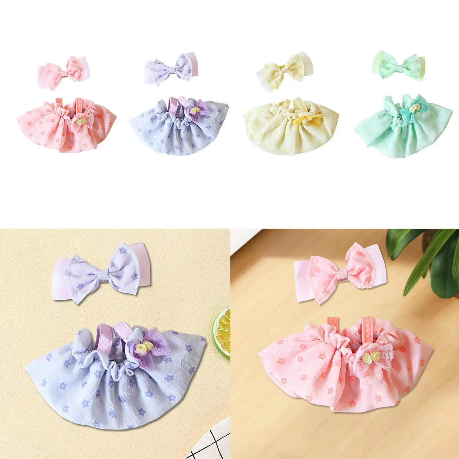 

Adorable Plush Doll Outfit Fashion Photo Prop Costume Accessories Cute Doll