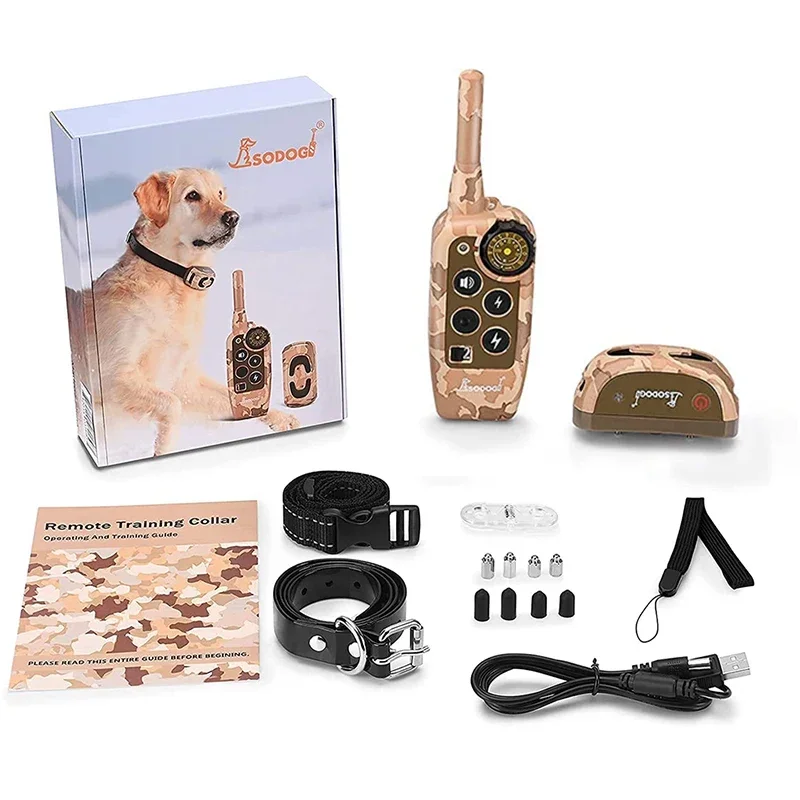 

Anti-dog barking device Dog electric shock collar Remote control dog training Electric neck ring Anti-disturbing artifact