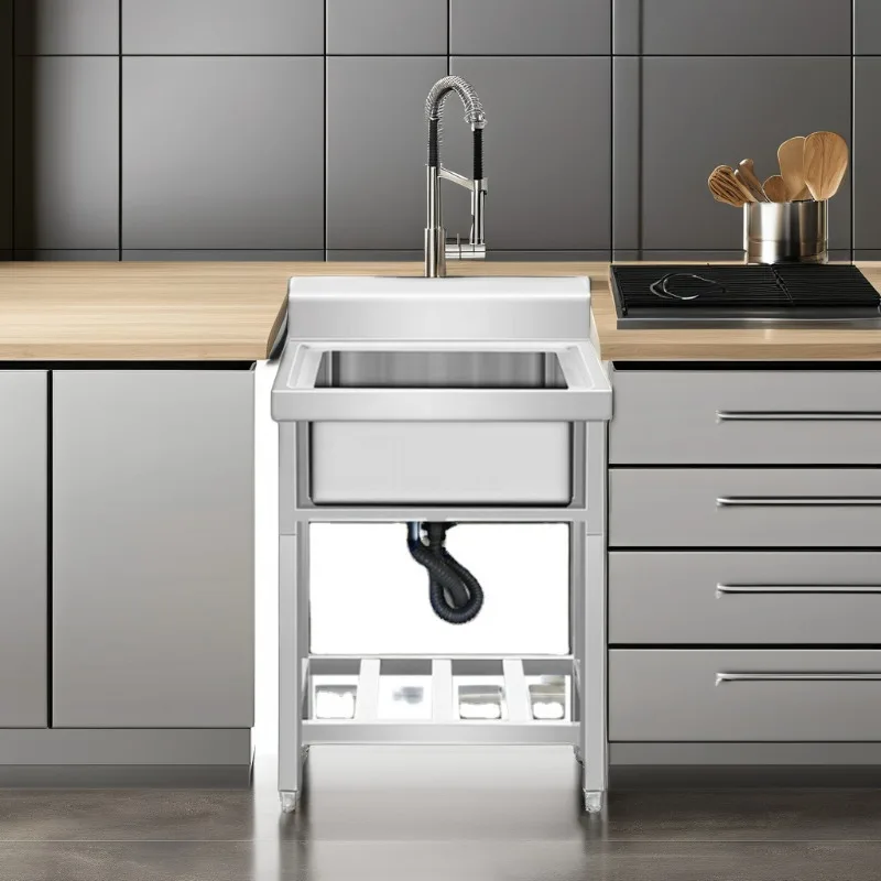 Popular commercial sinks in the United States with customizable styles and sizes 304/201 stainless steel basins