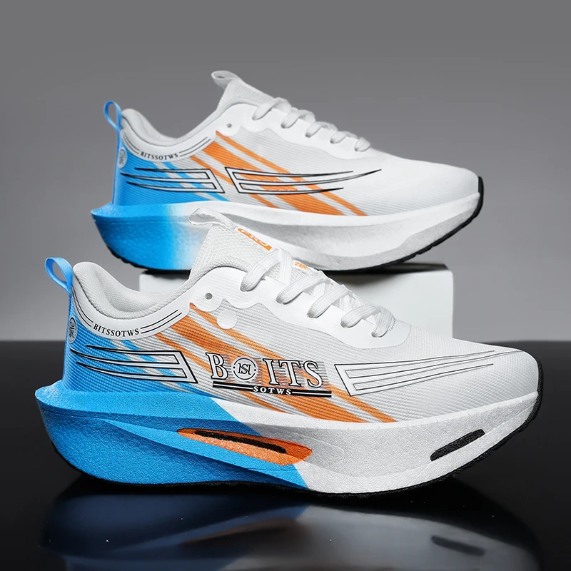 2026Men's Cushioning Running Shoes Lightweight Athletic Casual Sneakers Male Non-Slip Sports Shoes Outdoor Travel Walking Shoes