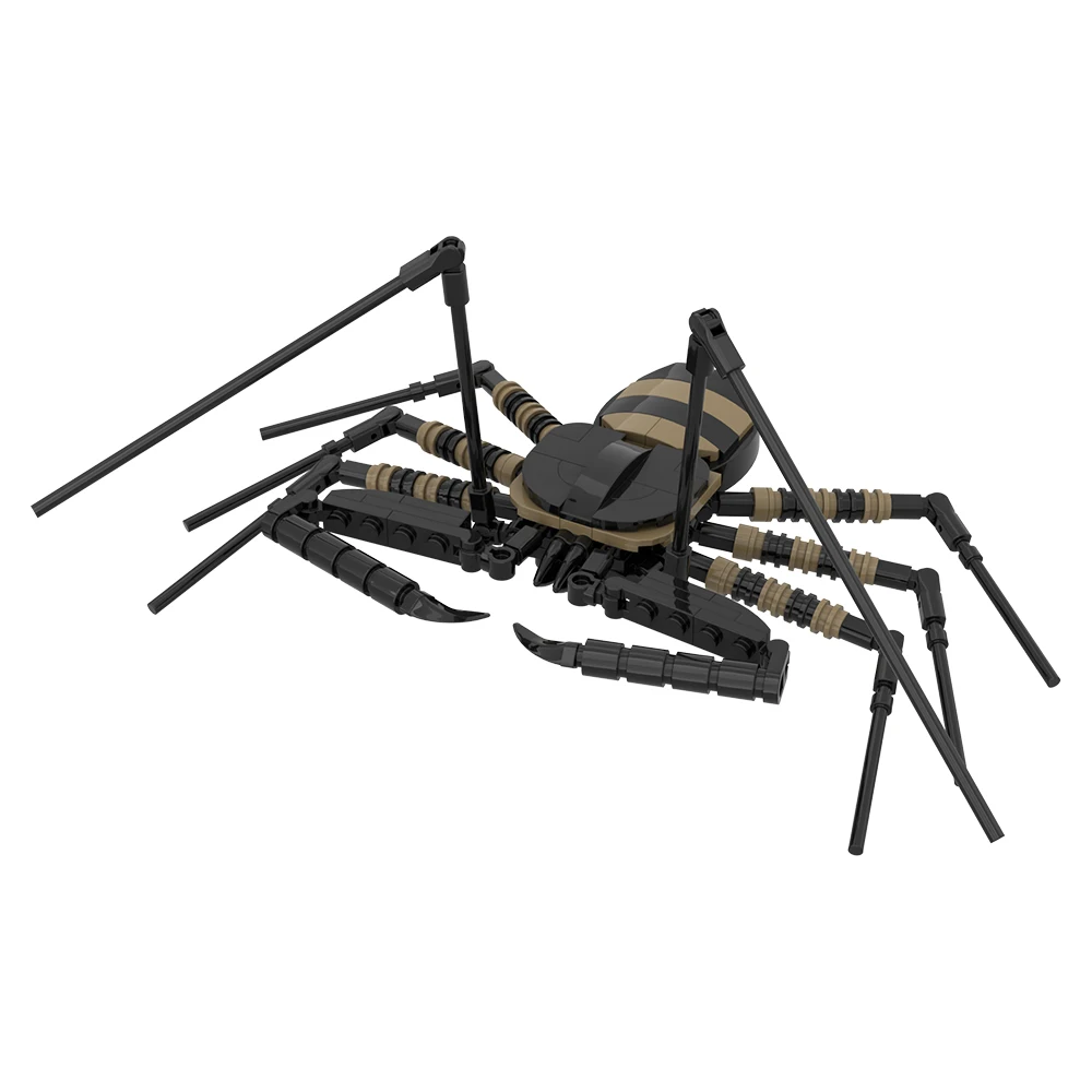MOC テールレスホイップサソリビルディングブロックモデル生物昆虫 Amblypygi 注文レンガ組み立ておもちゃ子供のためのギフト
