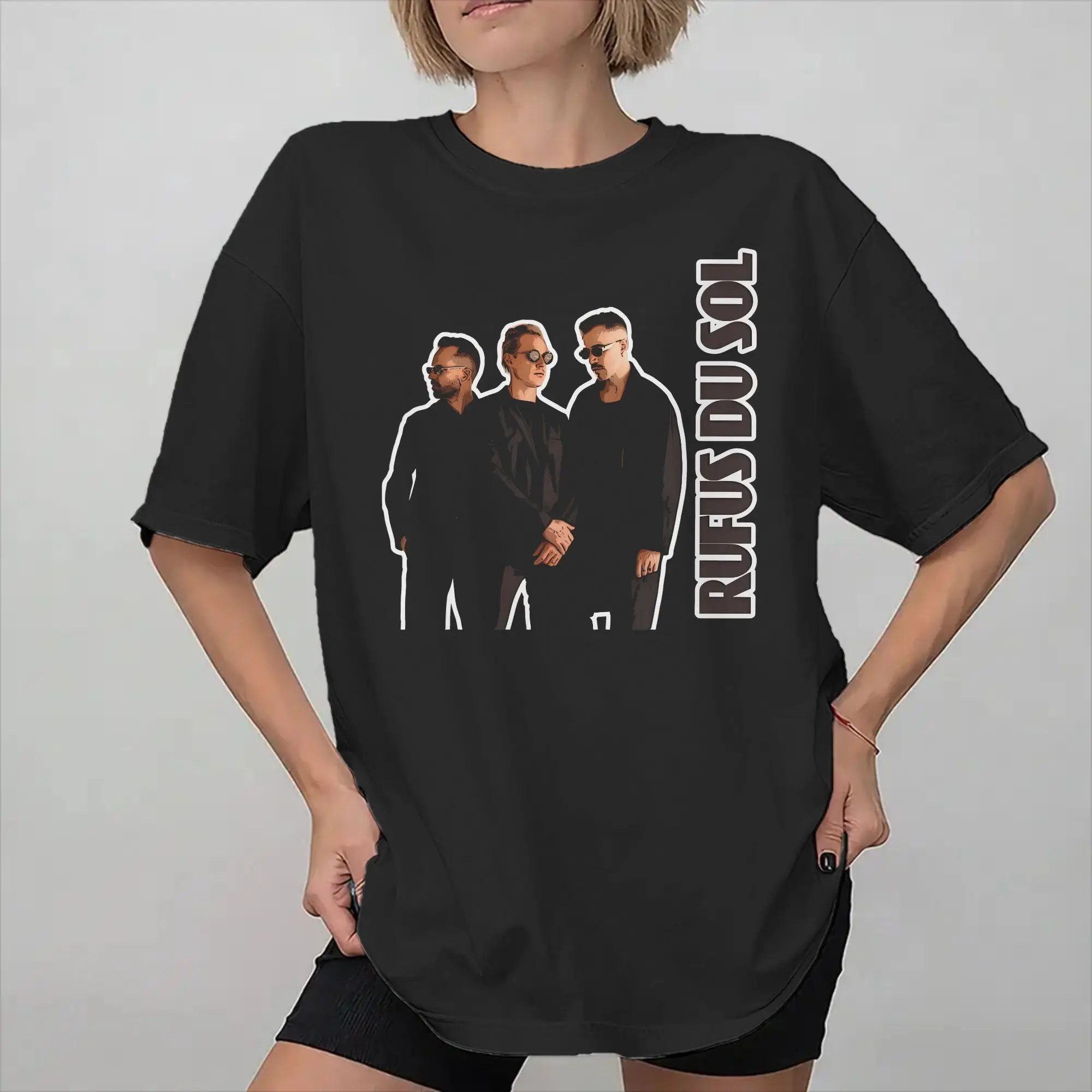 Mens Womens Rufus Du Sol 2026 Concert Shirt Cotton Fashion Tee Shirts  Clothing Outfits