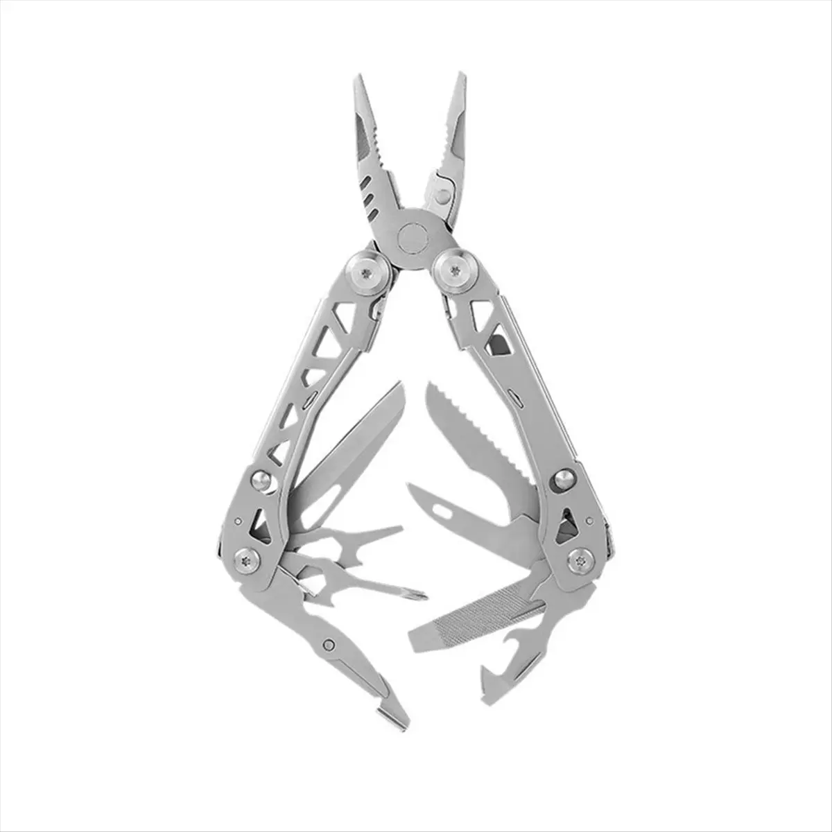 Y776A J~Multitools Hand DIY Multi Tools Camping Multi-Tool Clamp Folding Knives Scissor Cutters Survival Gear Manual Pliers