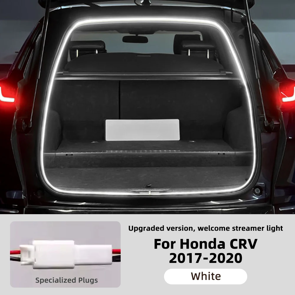 

For Honda CRV HRV ZRV Vezel 2017-2025 Refit Trunk Lighting Lamp, Waterproof Super Bright White & Warm LED Interior Accessories
