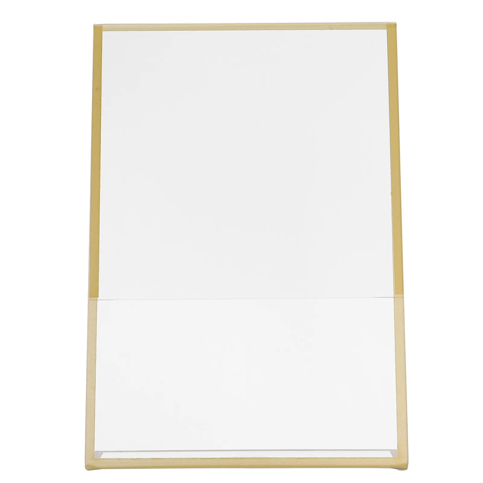 

6Pcs Acrylic Tag Holder Clear L Shape Slanted Table Sign Display Stand for Office Store Restaurant Table Numbers Photos