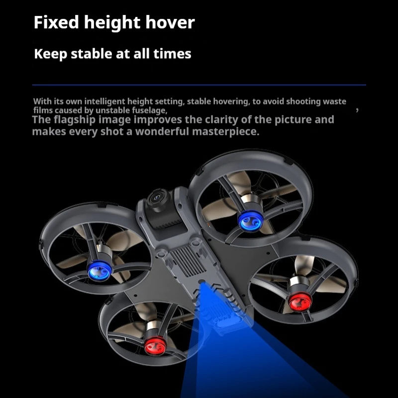 HD 카메라 브러시리스 모터 광학 흐름 포지셔닝 원격 제어 장난감 Quadcopter와 어린이를위한 VR 전문 미니 드론