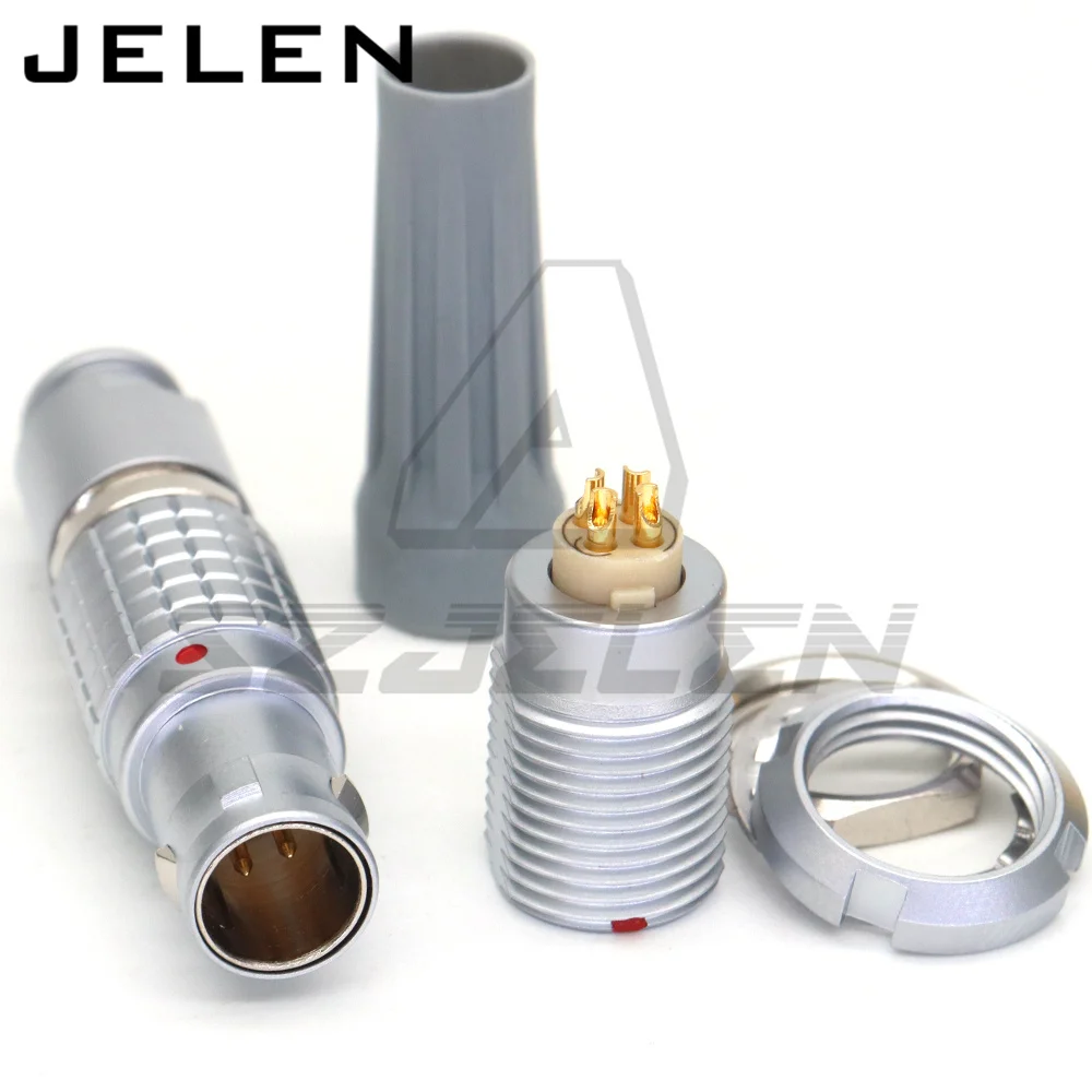 

FGG ECG EGG 1B 304 4pin Plug and Socket TILTA medical male female push camera connector