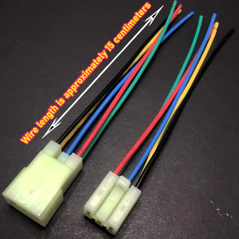 DJ7092-3 Conector de chicote de fiação de carro Plugue de fio de 7 furos 5 núcleos CD Áudio Conector de encaixe macho e fêmea 13 pinos