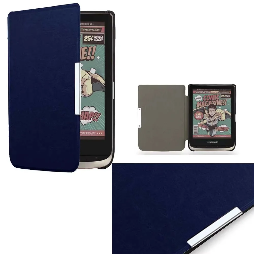 6-Zoll Pocketbook 633 Color Reader Hülle, 7,8-Zoll Pocketbook 740 Color E-Book Smart Cover Hüllen