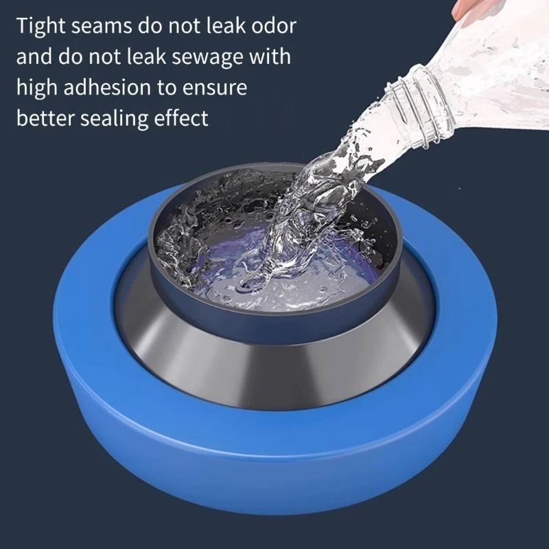 

97QC Повышение двухслойного запаха, устойчивые к фланцевым кольцам для туалетов с легкой установкой и прочными материалами АБС