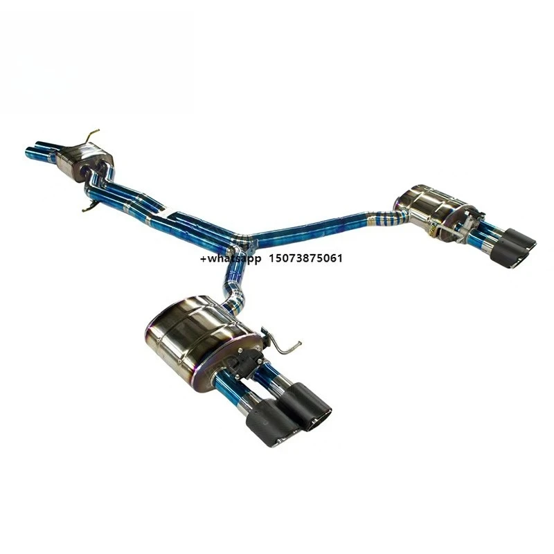 

Performance Car Exhaust System Exhaust Valved Catback for S4 B9 2012 Exhaust