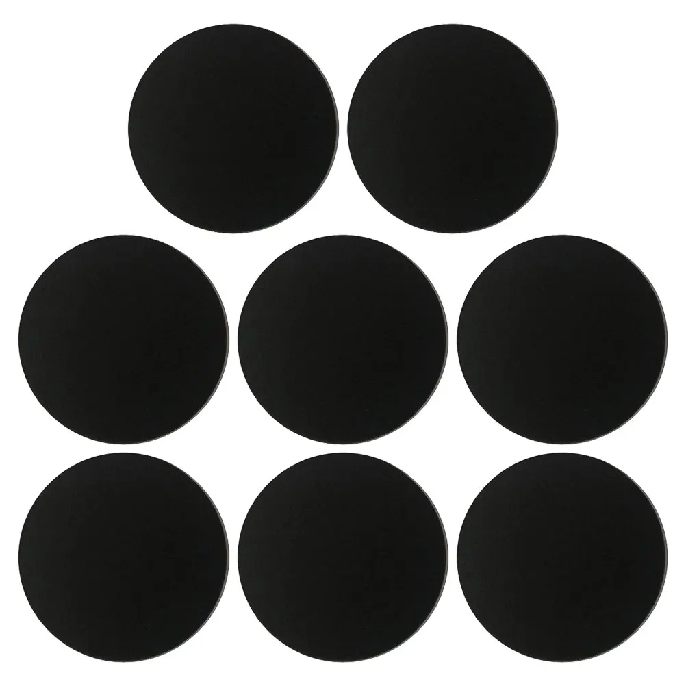 8 Pcs Drawing Cardboard Paint Pad Round Tool Painting Set Pads Crafting Templates Paper Circular