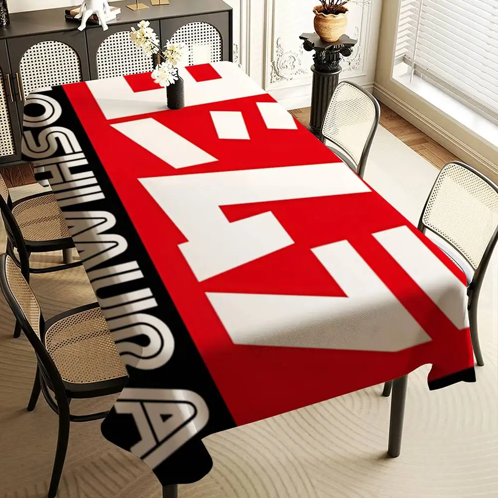 Cool Y-Yoshimura Waterproof and Oil-proof Tablecloth Bedside Table Dustproof Decorative Cloth Living Coffee Tablecloth