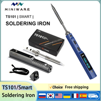 Original TS101 Soldering Iron Portable Adjustable Temperature Digital Solder Station TS-BC2 Tip PD3.1 90W TS100 Upgrade