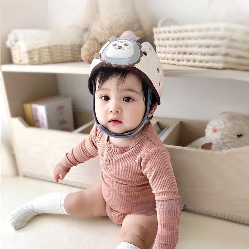 

IMBABY Anti-Fall Baby Helmet - Adjustable Breathable Protective Hat for Children's Walking Safety, Soft Collision Protection