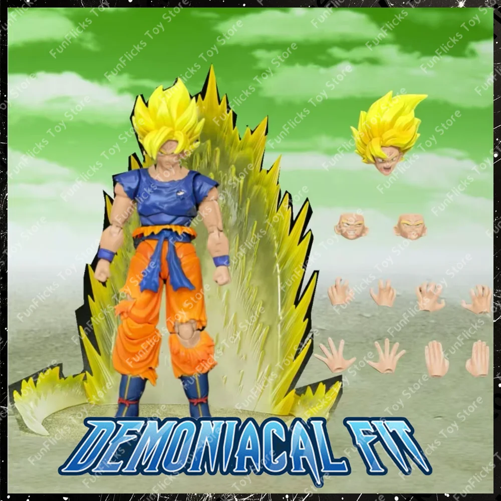 

Demoniacal Fit Dragon Ball Z Goku Fury Awakening Battle Damage Goku Action Figure Collection Toy Gift