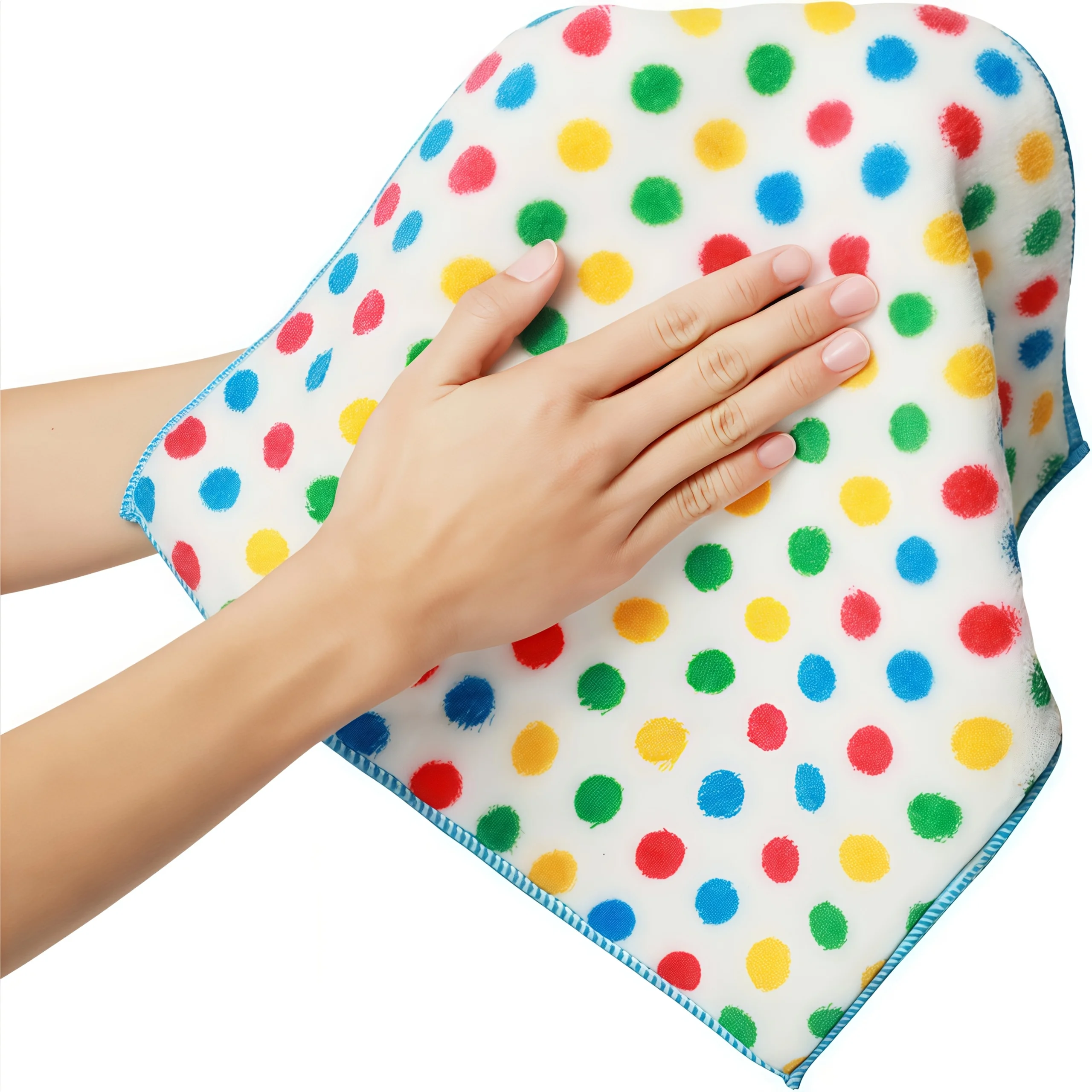 5PCS/10PCS Colorful Drying Towels, Absorbent Cleaning Cloth, Hand Towel
