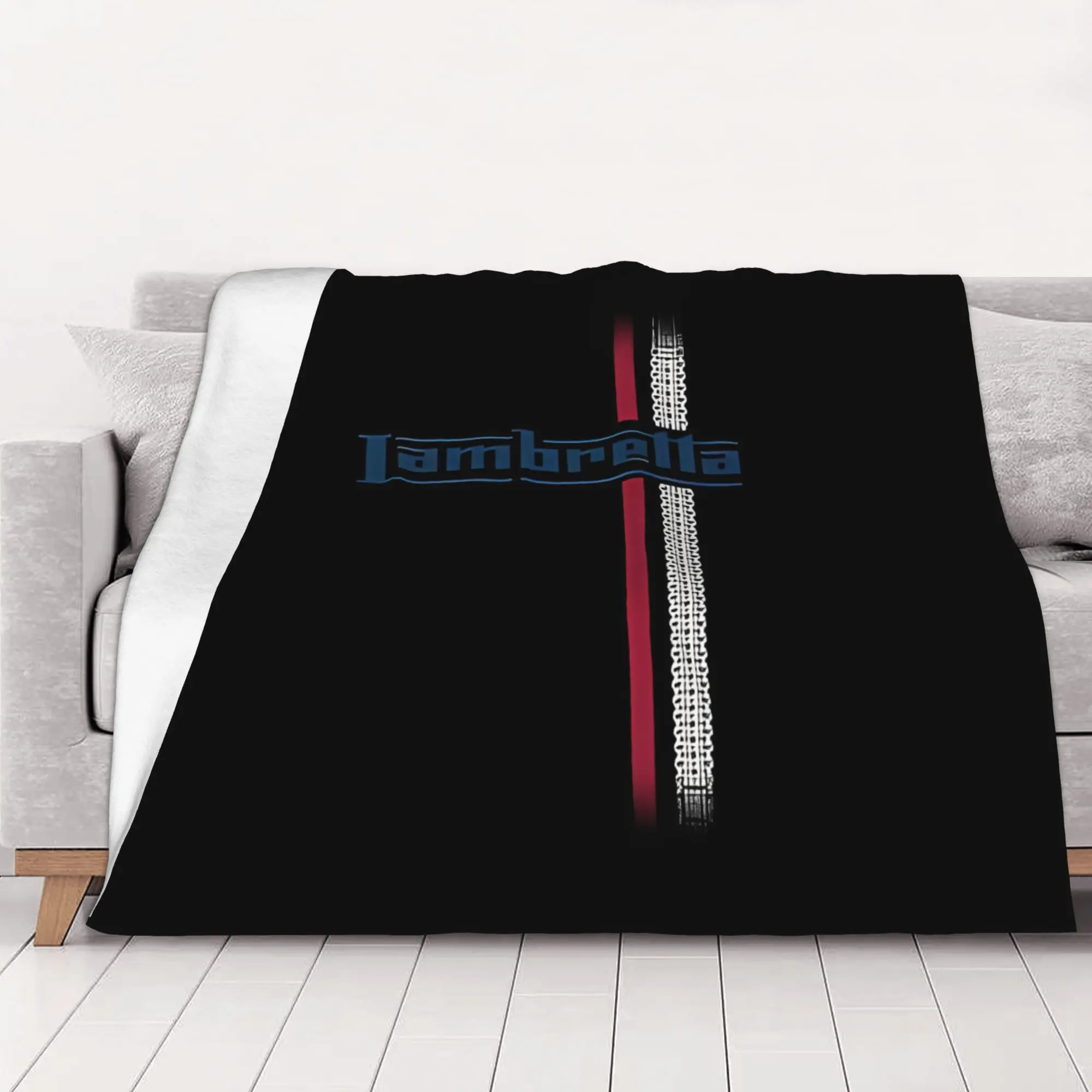 1PC home Cute Room Decor Lambretta Track Blanket Throw Blanket Lambretta Novelty Warm Blanket All Season