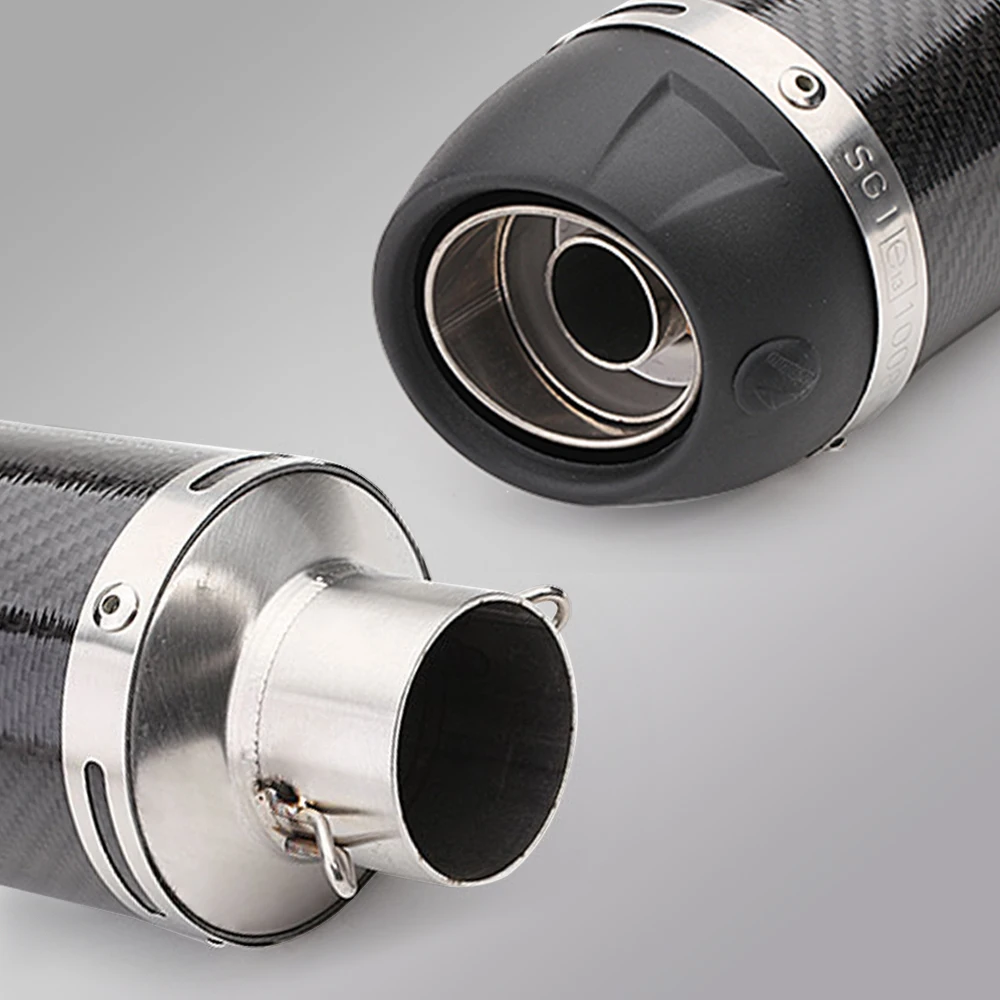 Suitable for FZ6 Yamaha FZ6 Modified Exhaust Double Output Mid Pipe 51mm Slip On Exhaust System 2004-2009 view 5