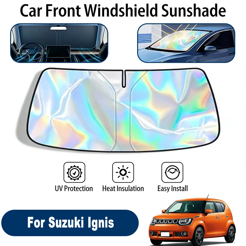 

Windshield Sun Shade For Suzuki Ignis Foldable UV Reflective Front Window Sun Protection Cover Accessories
