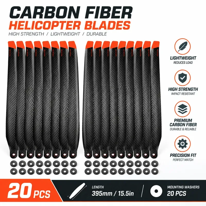 Carbon Fiber Propeller Blade for DJI T70 T70P T100 6623 Large Load Drone Accessories 62238